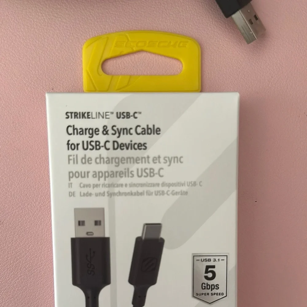 FREE Black USB-C Charge & Sync Cable. FREE W ANY PURCHASE